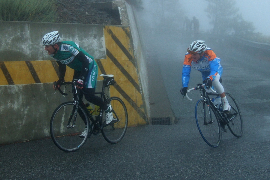 Peter Tapscott (left) and Adrian Costa (2nd time)