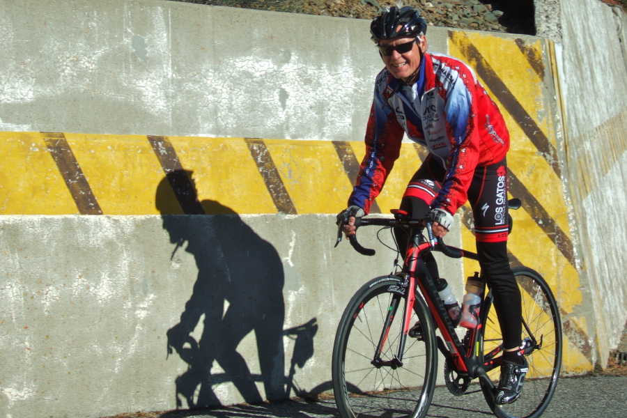 Thomas Preisler climbs a second time.