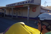 Passing the Summit Garage at the true Altamont Pass