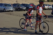 Rich and Kim Hill on their tandem