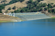 Calaveras Dam before the rebuild
