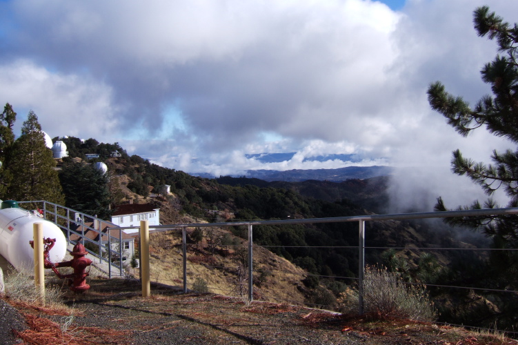 View to the east of Mt. Hamilton.