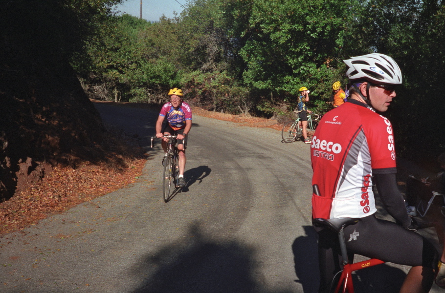 John Serafin arrives at the top.