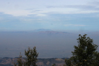 Mt. Diablo (3850ft) from Loma Prieta (3760ft)