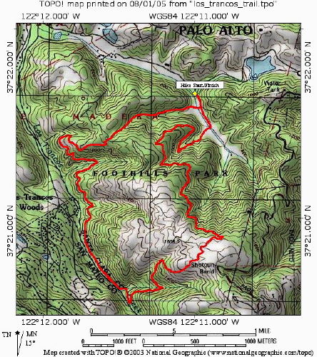 Complete Hike Map