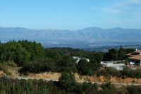 San Jose and Mt. Hamilton from Montevina Rd.