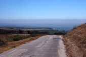 Lower Back Ranch Rd., view of coastal plain.