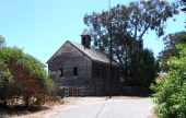 Abandoned schoolhouse on Cement Plant Rd., Davenport.