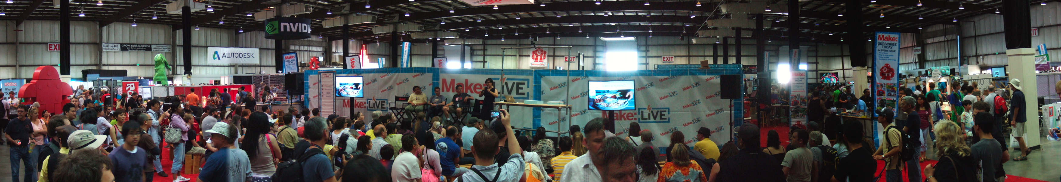 Make Live at the Maker Faire