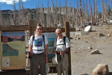 David and Bill at the Horseshoe Lake Trailhead