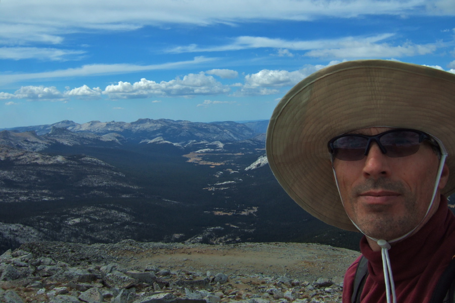 Bill on Mammoth Peak, north summit