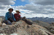 Frank and Bill on Mammoth Peak (12016ft)