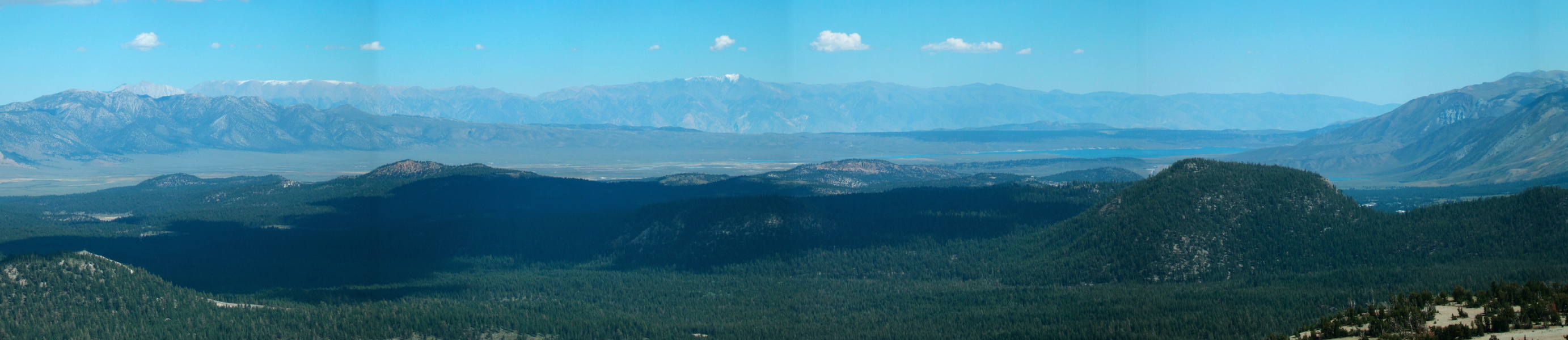 View east from San Joaquin Ridge