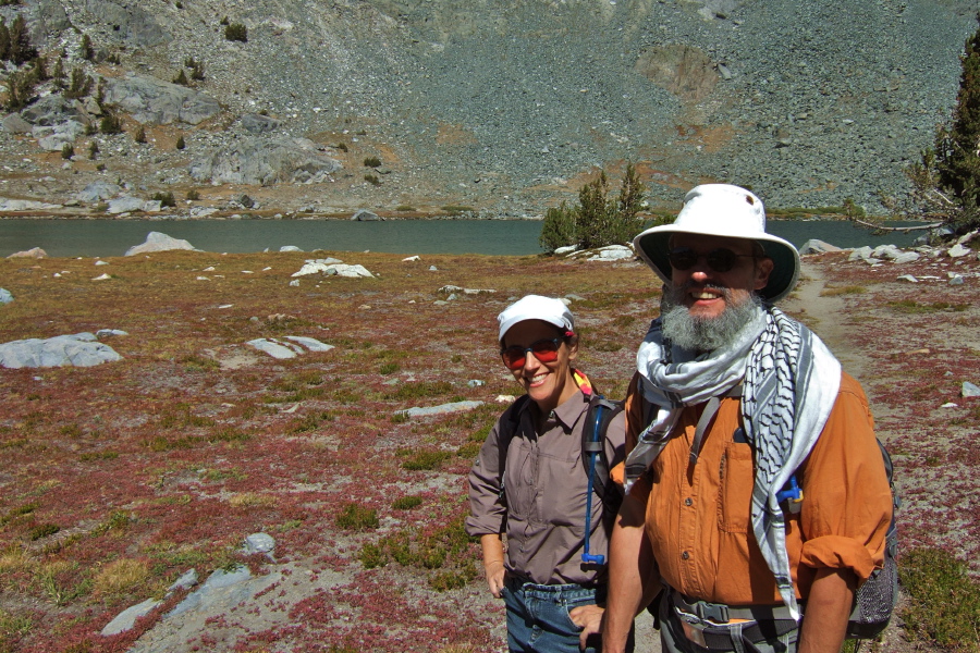 Stella and Frank at Deer Lakes.