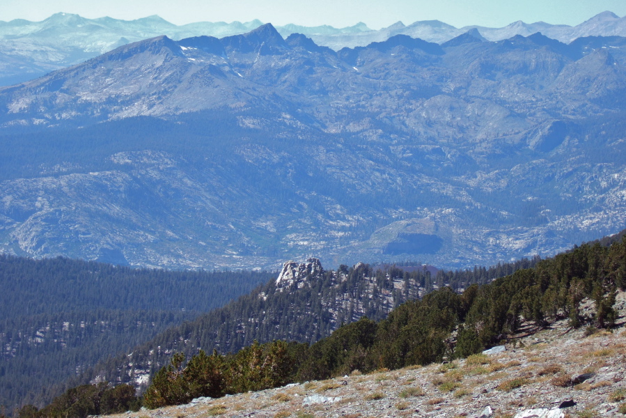 The Thumb and Iron Mountain in the distance.