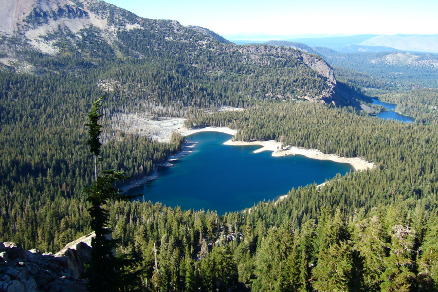 Horseshoe Lake and Twin Lakes