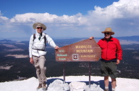 Bill and Ron on Mammoth Mountain.