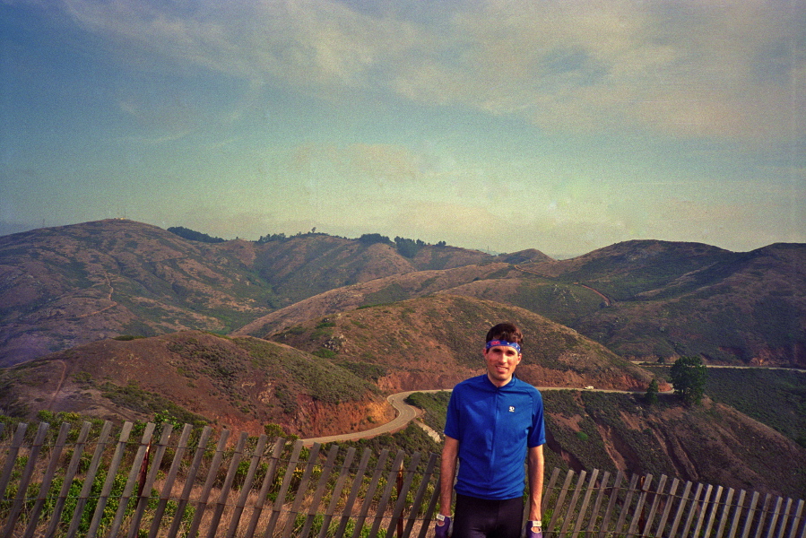 Bill on Hawk Hill