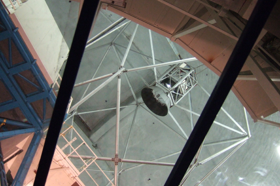 Inside the Keck Observatory
