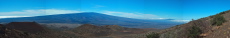 Mauna Loa (13677ft) from Mauna Kea