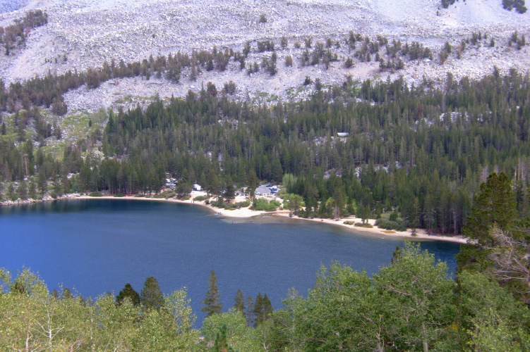 Rock Creek Lake campground.