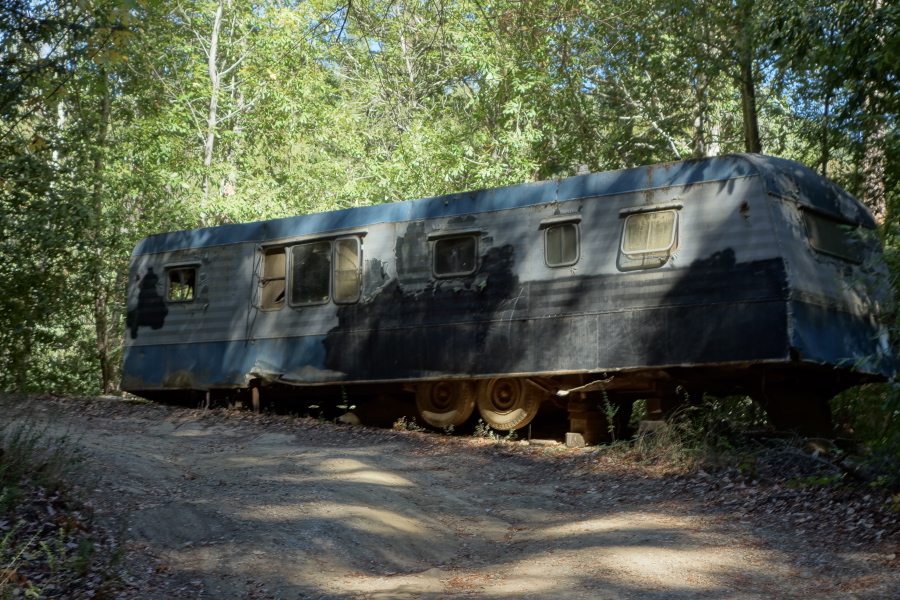 An old trailer