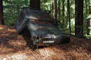 Was this the top of the jeep we saw earlier wrecked off the side of the road?