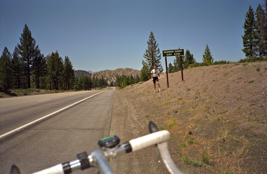 Bill at Deadman Summit.