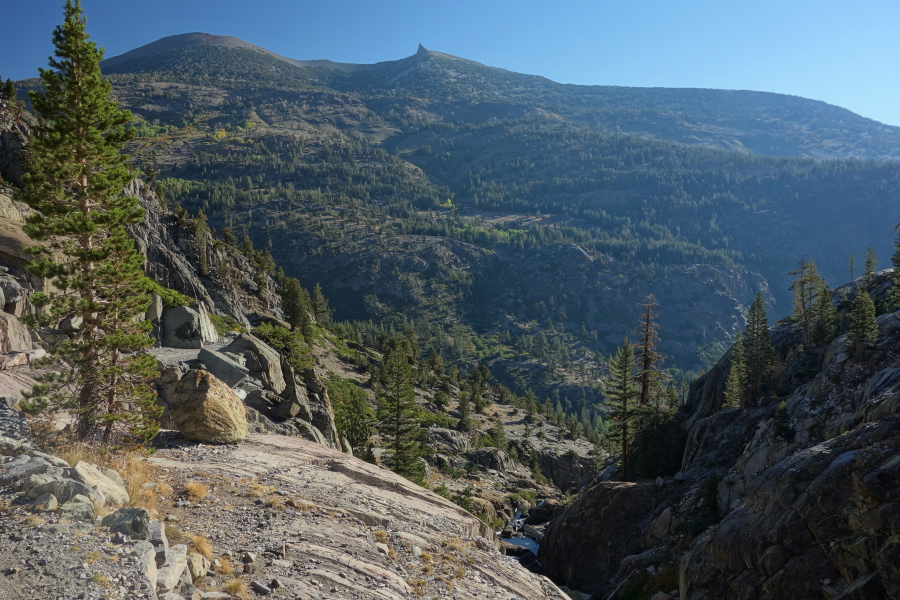 View down Shadow Creek