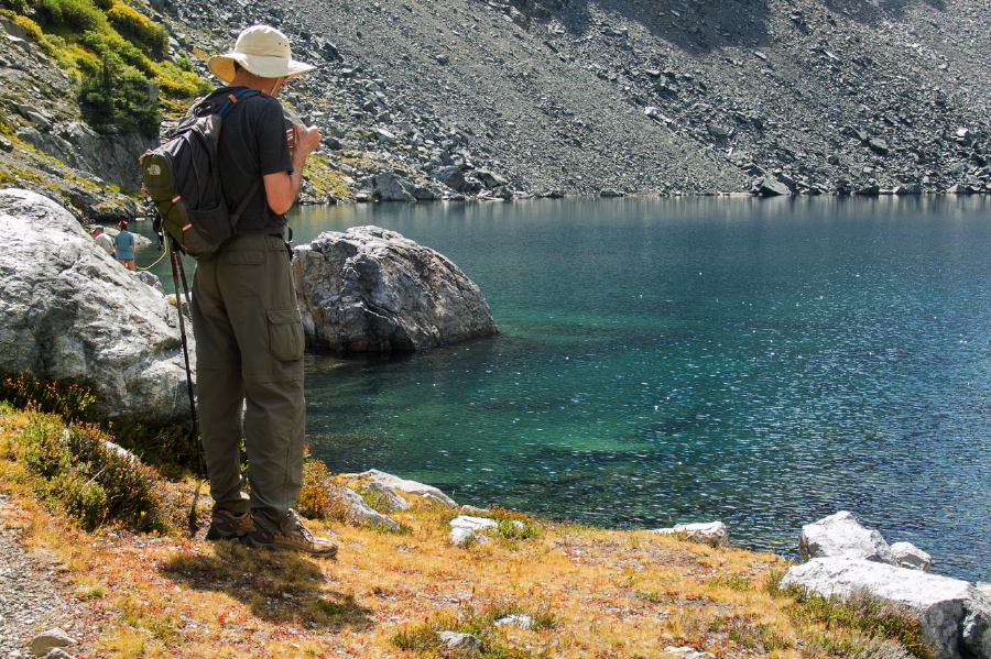 Bill at Iceberg Lake