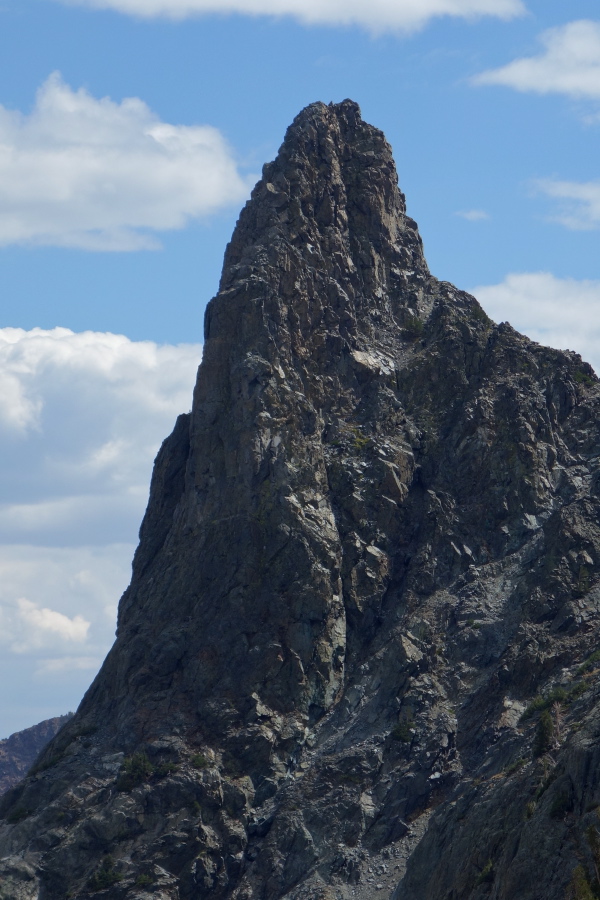 Riegelhuth Minaret from the southern end of Cecile Lake