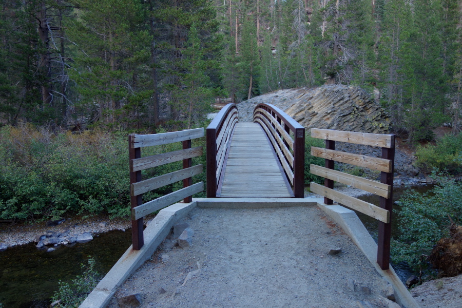 At the bridge over the San Joaquin River