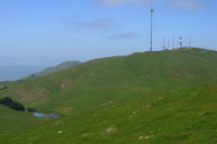 Mission Peak and Mt. Allison from Monument (west) Peak (2540ft)