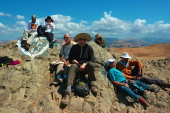 Group photo at the summit of Mission Peak