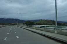 Crossing I-280 on Sand Hill Road