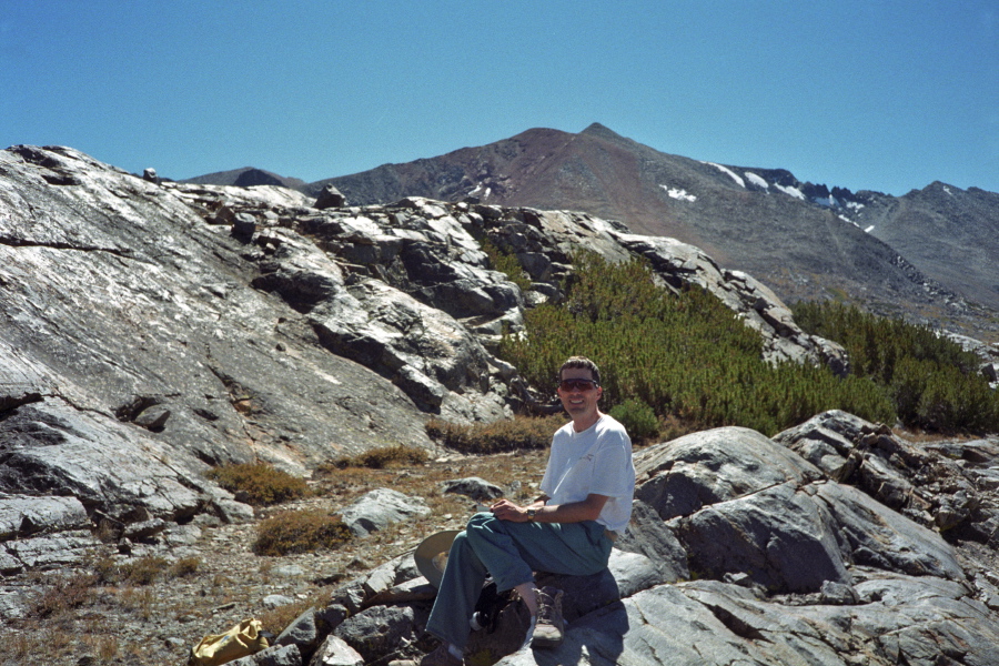 Bill above Mono Pass