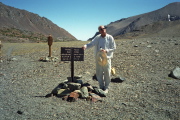 David stands at Parker Pass (11100ft)