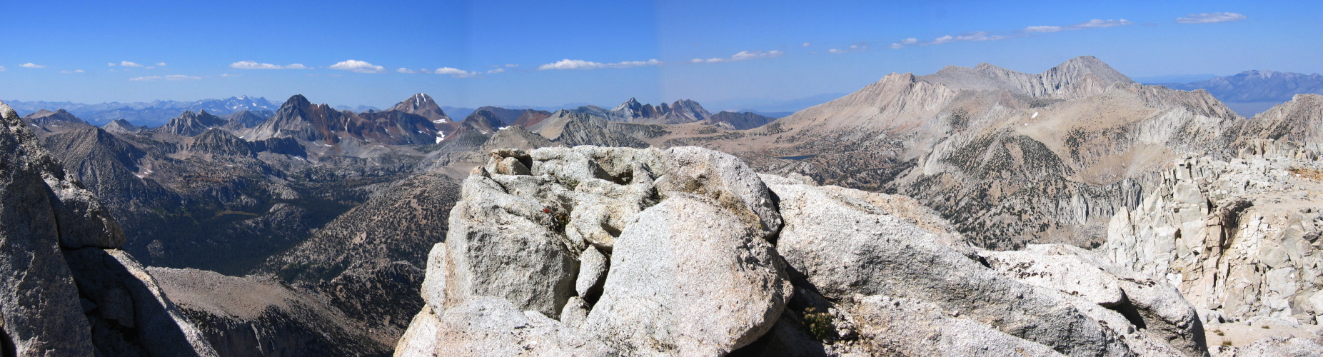 View northwest from Ruby Ridge (12,780ft)