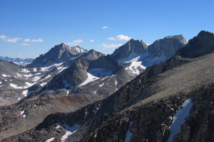 The Peaks of Little Lakes Valley.