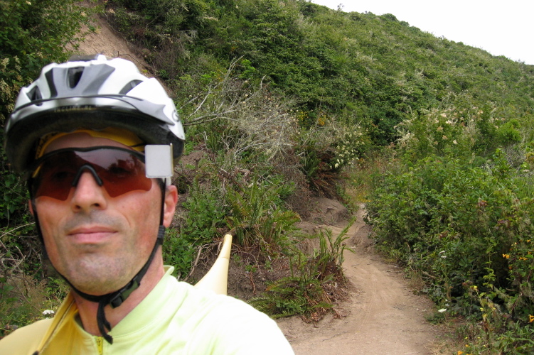 The old stage road is slowly being reclaimed by the mountain. (650ft)