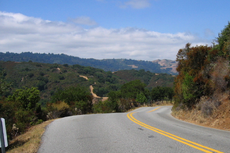 Climbing Page Mill Rd. (1120ft)