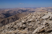 View northwest from Mt. Conness