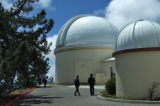 Backside of the observatory buildings