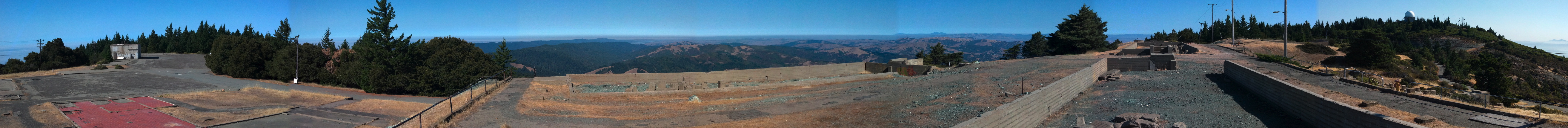 West Peak Panorama (200 degrees)