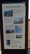 Muir Beach Overlook plaque