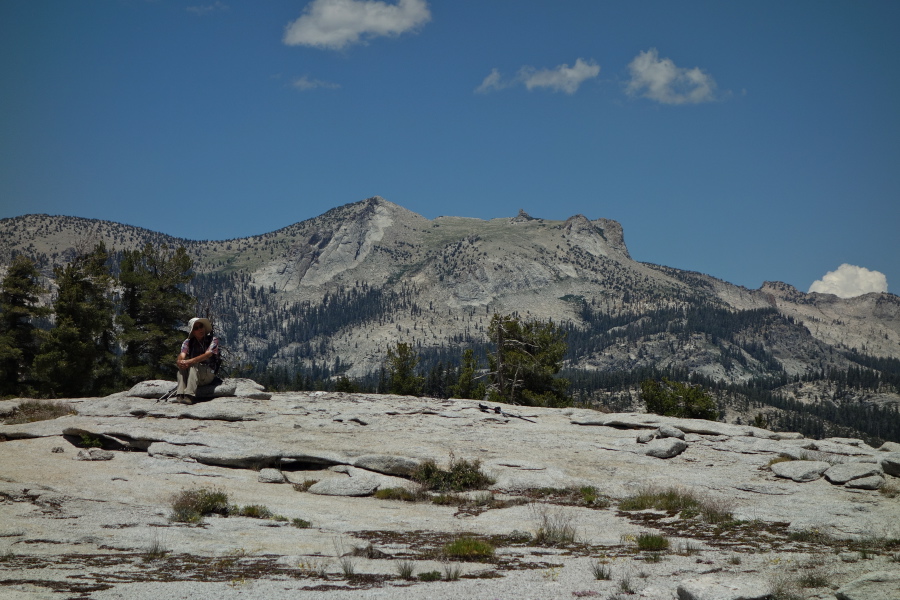 Mount Hoffman from Mount Watkins