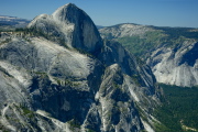 Half Dome and its pedestal