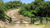 Bohlman gate into El Sereno Open Space (2520ft)