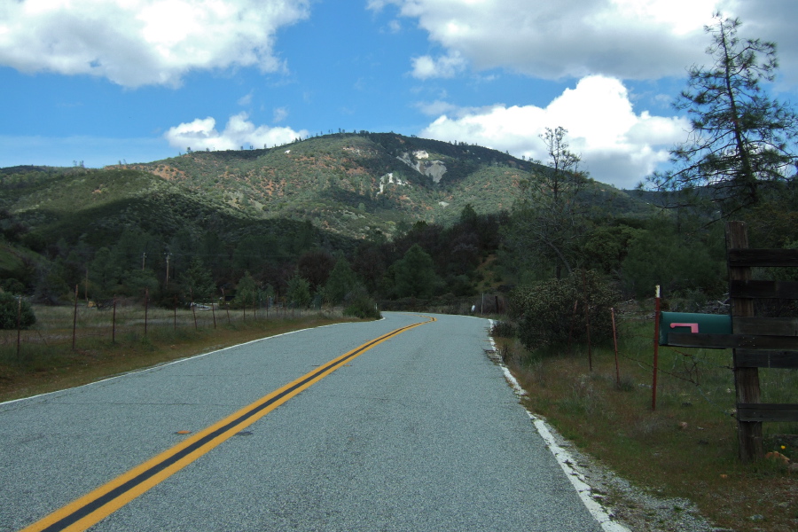 Red Mountain Mine from Mines Road