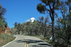 Approaching Lick Observatory